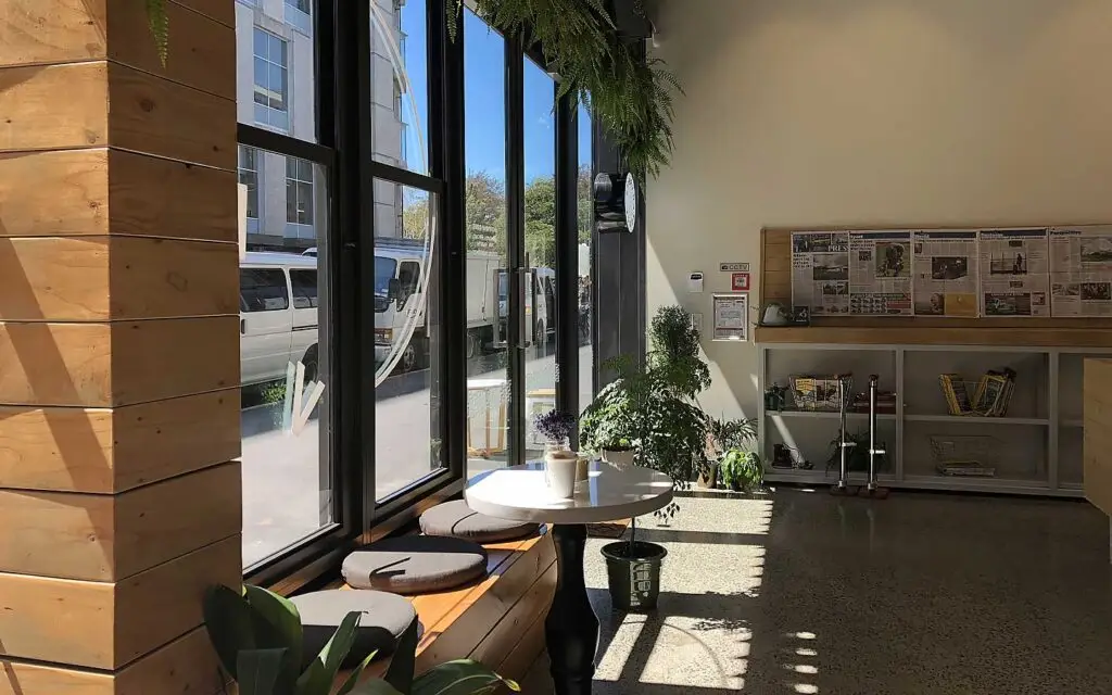 A cafe.